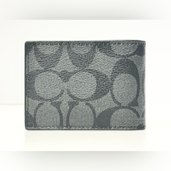 Coach 3 In 1 Wallet In Signature Canvas - Picture 8 of 9